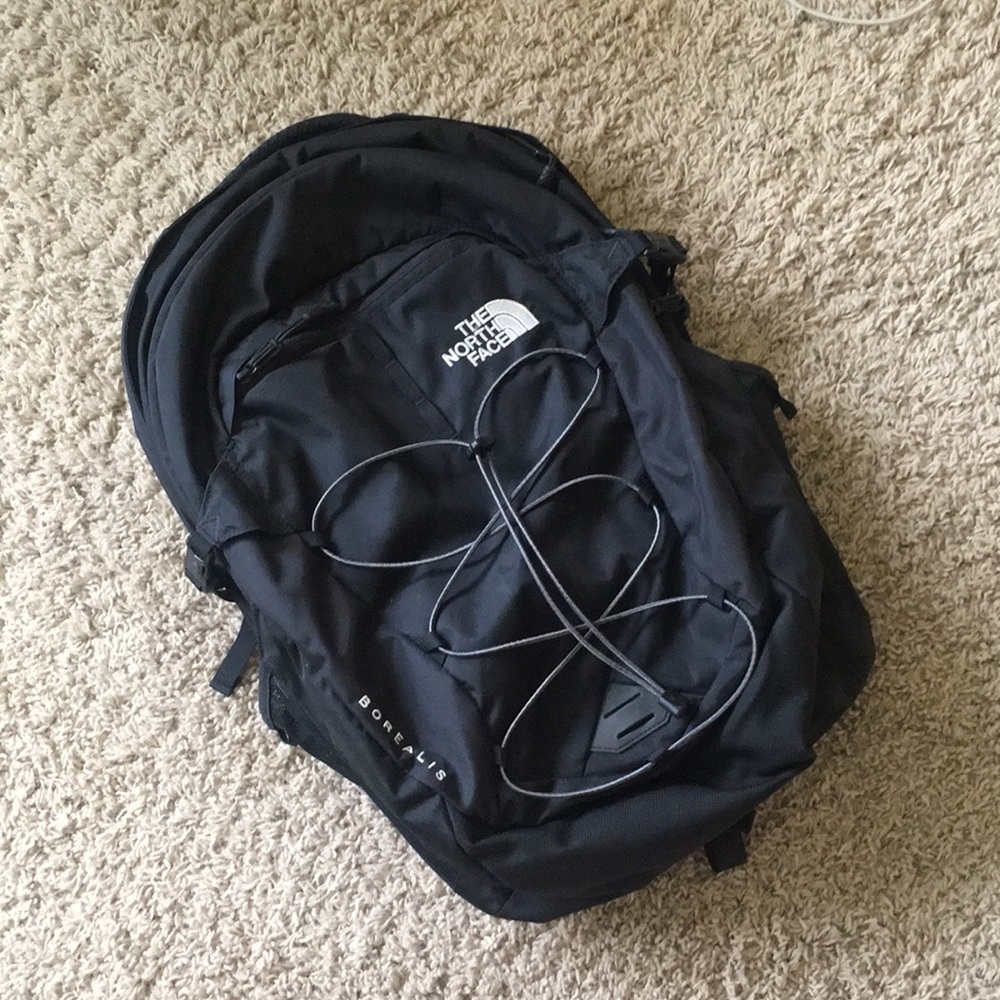 North Face Borealis Backpack in Black